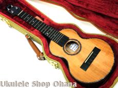 Kikolele コンサート ハワイアンカーリーキューバンマホガニー #76_5