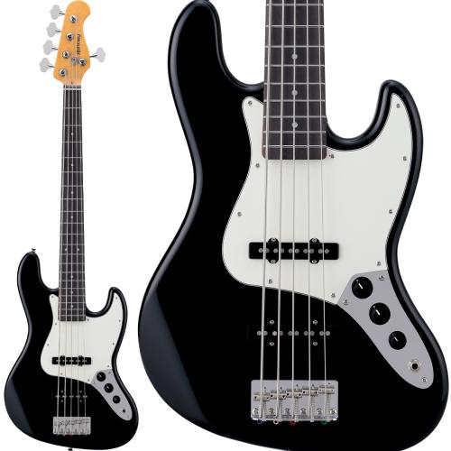 HISTORY HJB/5V-Performance BLK 5弦ベース ジャズベースタイプ パッシブ ハムバッカーモード搭載 エレキベース