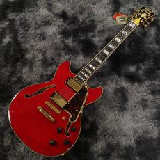 D'Angelico Excel Mini DC Trans Cherry 【特価】【コンパクトボディのセミアコ!】_2