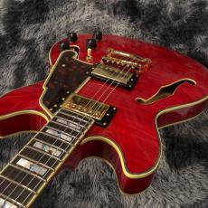 D'Angelico Excel Mini DC Trans Cherry 【特価】【コンパクトボディのセミアコ!】_8