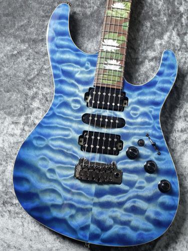 FREEDOM CUSTOM GUITAR RESEARCH Showcase Limited Hydra 24F Quilt Top/Alder Body/清流/Custom Inlay "睡蓮"