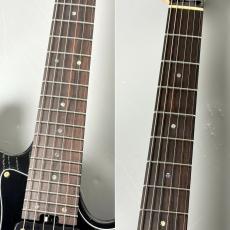 Altero Custom Guitars Astra Standard - Black with White Grain Fill - #2607177 【3.36kg】_4