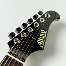 Altero Custom Guitars Astra Standard - Black with White Grain Fill - #2607177 【3.36kg】_5
