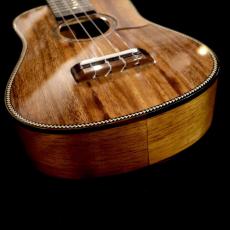 KOU ukulele Soprano LN Bell shape "S"model - Hawaiian koa-_7