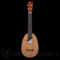 KOU ukulele Soprano Pineapple LN "S"model - Cedar/Koa -_4