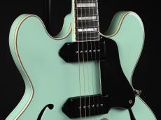 Seventy Seven Guitars EXRUBATO-ZEBRA FINCH SFG ~Surf Green~_4