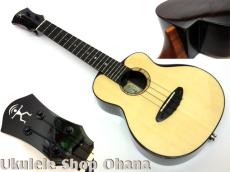 aNueNue [UC200E] Moon Bird コンサート カッタウェイPU付 スイスムーンスプルース/インディアンローズウッド
