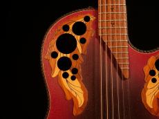 Ovation Super Adamas 1587-2【人気のレッド 最高峰スーパーアダマス チョイ訳ありの為お買い得価格でのご提供!演奏性やサウンド重視の方にオススメです!】解説動画ご覧下さい。_15