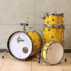 Gretsch "Catalina Club Series Jazz" 18 14 12 14SD 4-Piece Kit "Yellow Satin Flame" [CT1-J484-YSF]_2