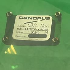 CANOPUS Custom Order Acrylic Kit 26 18 15 "GREEN" Black Nickel Hardware  [3-Piece Shell set]_10
