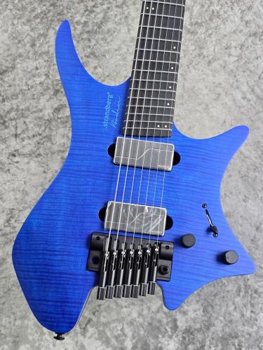 strandberg Boden Prog NX7 「DEEP BLUE」「Ola Strandberg氏 直筆サイン入り」 チョイ傷特価