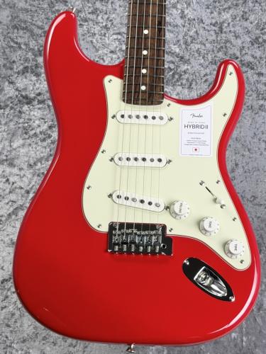 Fender Made in Japan Hybrid II Stratocaster -Modena Red- #JD26002620【約3.51kg】