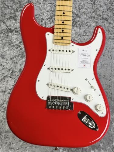 Fender Made in Japan Hybrid II Stratocaster -Modena Red- #JD26013318【約3.32kg】