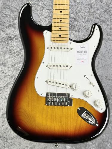 Fender Made in Japan Hybrid II Stratocaster -3-Color Sunburst- #JD26013093【約3.41kg】