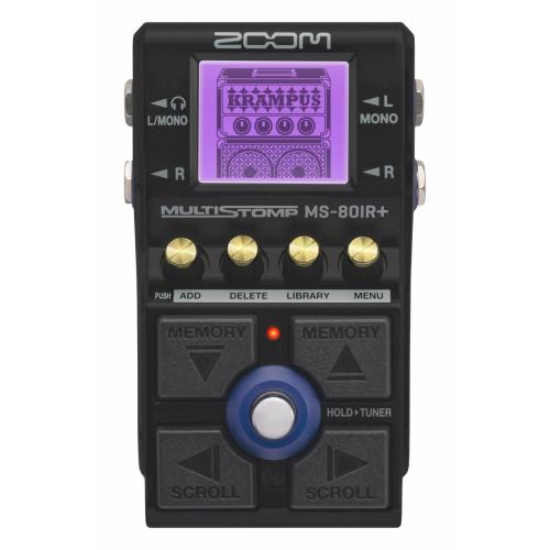 ZOOM MS-80IR+ 【23種のアンプ/キャビネットモデル】【ヘッドフォン対応&オーディオI/F機能】