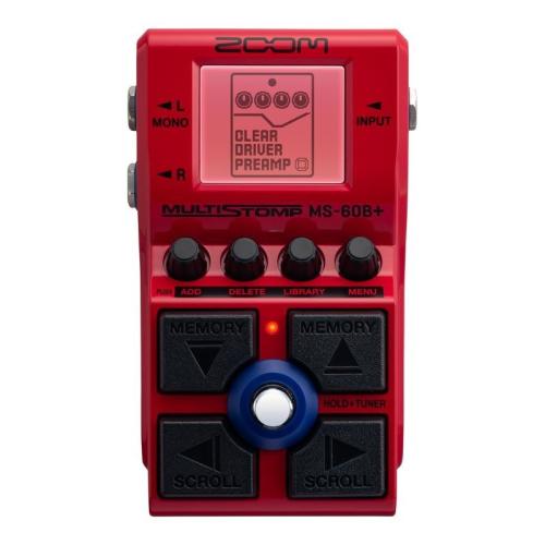 ZOOM MS-60B+ 【97種のアンプ/エフェクトモデル】【小型ベース用マルチエフェクター】