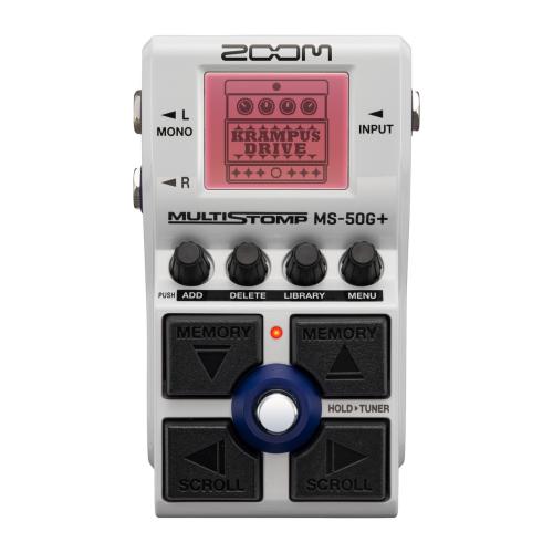 ZOOM MS-50G+ 【102種のアンプ/エフェクトモデル】【小型マルチエフェクター】