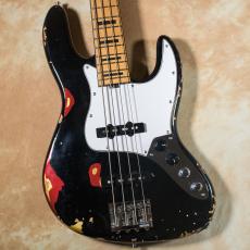 infinite Trad JB Active Heavy Aged Black over Candy Apple Red with Black Binding , Block Inlay【受注生産】_2