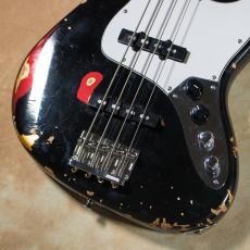 infinite Trad JB Active Heavy Aged Black over Candy Apple Red with Black Binding , Block Inlay【受注生産】_3