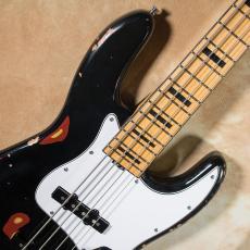 infinite Trad JB Active Heavy Aged Black over Candy Apple Red with Black Binding , Block Inlay【受注生産】_5