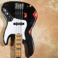 infinite Trad JB Active Heavy Aged Black over Candy Apple Red with Black Binding , Block Inlay【受注生産】_8