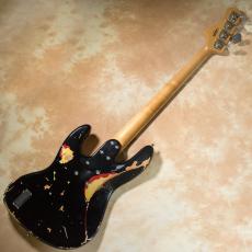 infinite Trad JB Active Heavy Aged Black over Candy Apple Red with Black Binding , Block Inlay【受注生産】_9