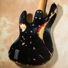 infinite Trad JB Active Heavy Aged Black over Candy Apple Red with Black Binding , Block Inlay【受注生産】_10