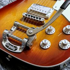 Squier Paranormal Troublemaker Telecaster Deluxe Bigsby, Parchment Pickguard, Honey Sunburst_3