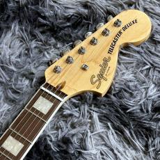 Squier Paranormal Troublemaker Telecaster Deluxe Bigsby, Parchment Pickguard, Honey Sunburst_6