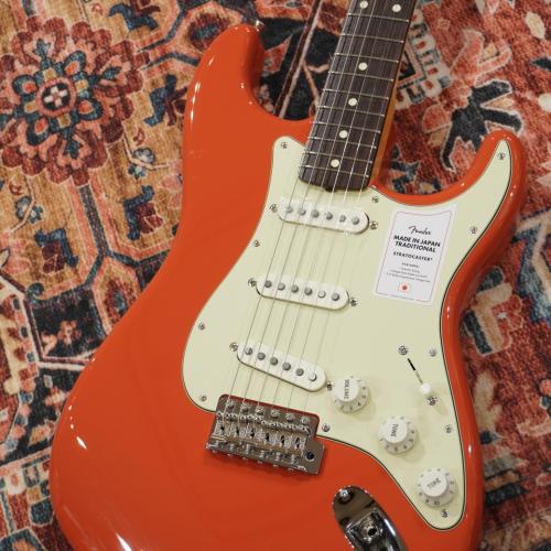 Fender Made in Japan Traditional 60s Stratocaster, Rosewood Fingerboard / Fiesta Red 【特価】