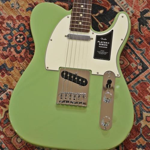 Fender Player II Telecaster, Rosewood Fingerboard / Birch Green【展示入替特価】