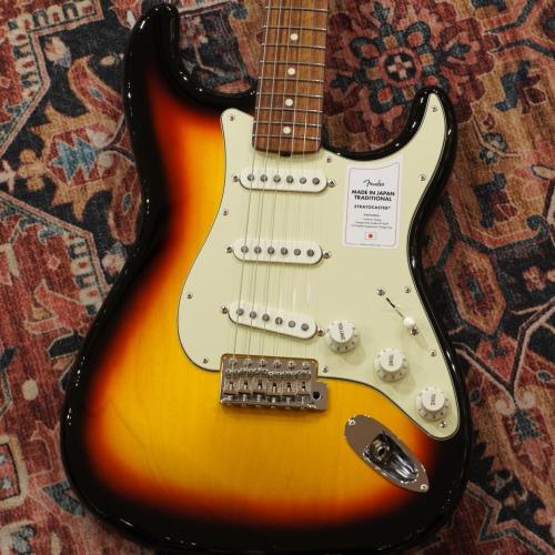 Fender Made in Japan Traditional 60s Stratocaster, Rosewood Fingerboard, 3-Color Sunburst【日本製】