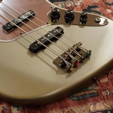 Fender Made in Japan Hybrid II 2026 Collection Jazz Bass Satin Metallic / Matte Champagne Mirage_3
