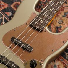 Fender Made in Japan Hybrid II 2026 Collection Jazz Bass Satin Metallic / Matte Champagne Mirage_4