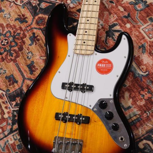 Squier Affinity Series Jazz Bass 3-Color Sunburst / Maple【定番エントリーモデル】 【展示入替特価】