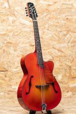 Quint Archtop Octave Mandolin Maple Short Scale Cutaway CS_3