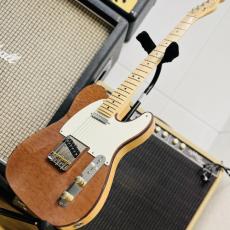 Fender 2019 Limited Edition Rarities Red Mahogany Top Telecaster Natural_2