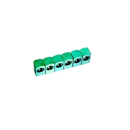 FU-Tone Titanium Saddle R-Insert Set (6) -Green-【オンラインストア限定】