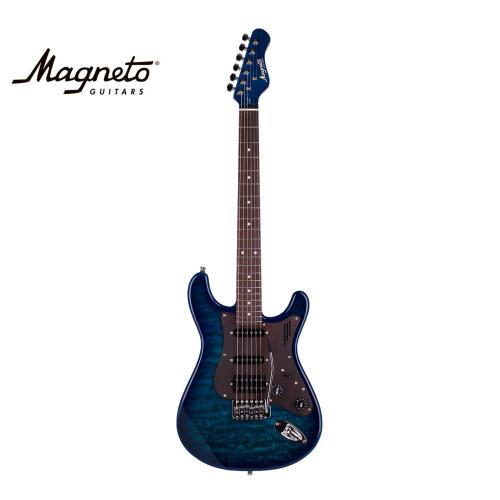 Magneto Guitars U-ONE Series Sonnet Modern US-2300QMTBL -Quilted Trans Blue-【オンラインストア限定】