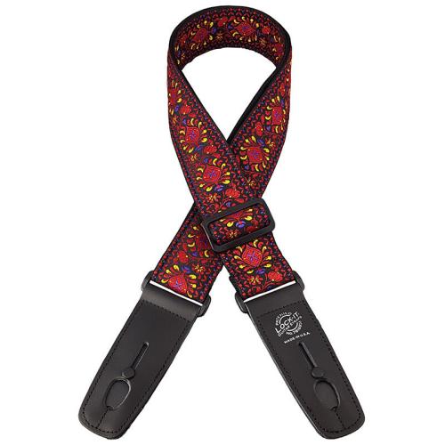 Lock-It Straps Retro Vintage LIS 061-MT MOROCCAN TWIST《ギターストラップ》【オンラインストア限定】