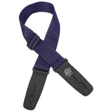 Lock-It Straps Poly Pro LIS 010 P2-PRCHK パープル/ブラック《ギターストラップ》【オンラインストア限定】