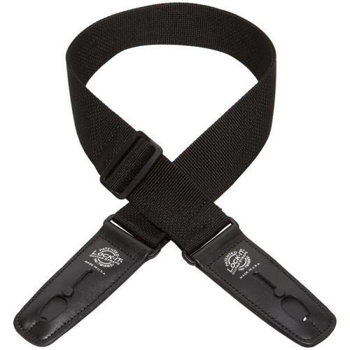 Lock-It Straps Poly Pro LIS 001 P2-BLK ブラック《ギターストラップ》【オンラインストア限定】