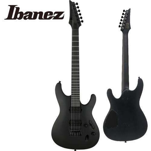 Ibanez 【SPOT生産モデル!!】IRON LABEL S721RB -BKF (Black Flat)-【ローン金利0%】
