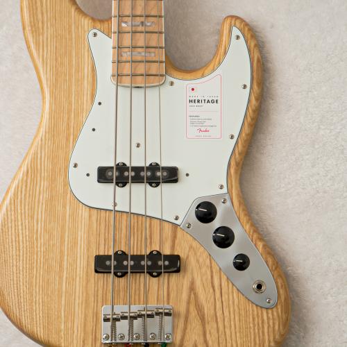 Fender Made in Japan Heritage 70s Jazz Bass Natual  【4.75kg】【JD24000096】