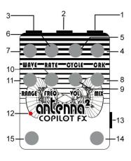 COPILOT FX Antenna2 8Knob Version《モジュレーション/フリーケンシー/テルミン》【オンラインストア限定】_2