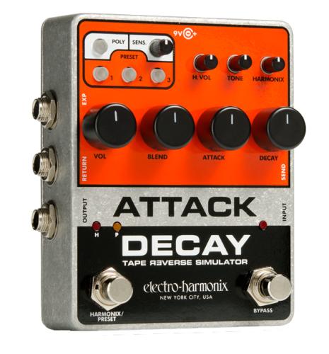Electro-Harmonix Attack Decay《エンベローブフィルター/オートワウ》【オンラインストア限定】