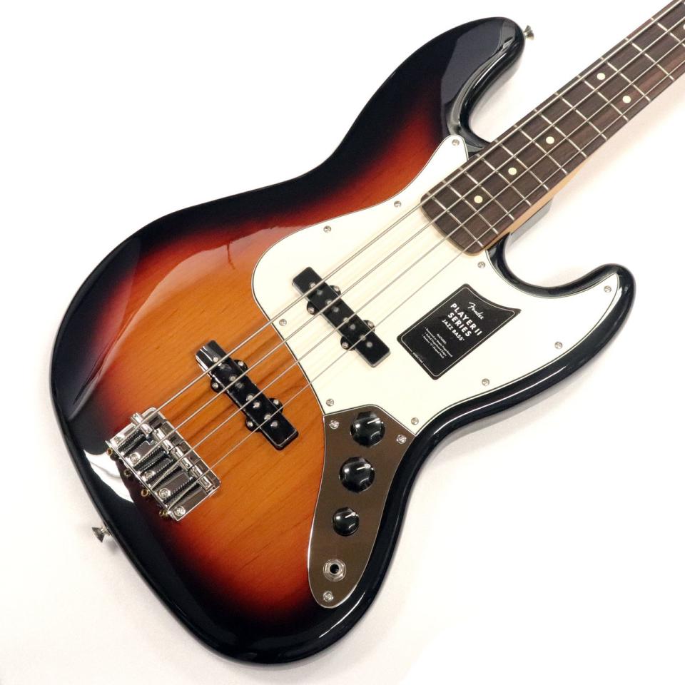 Fender Player II Jazz Bass, Rosewood Fingerboard, 3-Color
