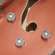 Gretsch G6136T Limited Edition Falcon with Bigsby, Ebony Fingerboard, Two-Tone Copper/Sahara Metallic_9