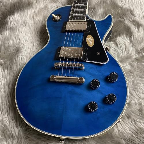 Epiphone Les Paul Custom Quilt Viper Blue【国内独占モデル】【現物画像】【最大36回分割無金利実施中】