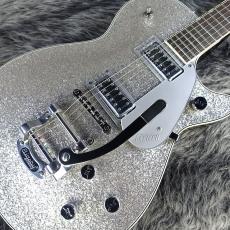 Gretsch G5230T Electromatic Sparkle Jet FT Single-Cut with Bigsby Silver Sparkle_5